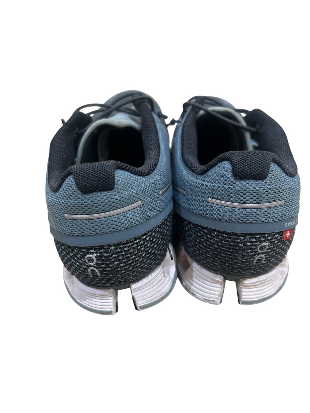 On Running Cloud mascot vault sneakers tide/magnet color speed lacing size 6.5 - Picture 9 of 11